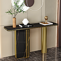 Консольный столик. Модель RD-0819 150 см, Золото+титан