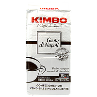 Кава густо ді наполі (мелена) Кімбо Kimbo gusto di napoli 250g 20шт/ящ (Код: 00-00012580)