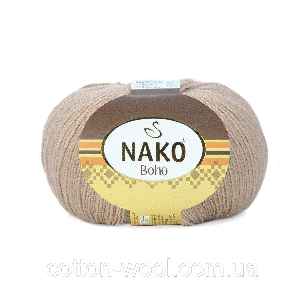 Nako Boho  75% шерсті 25%полімід 4459