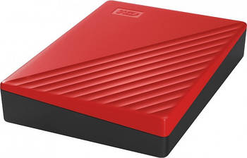 WD My Passport 4TB red