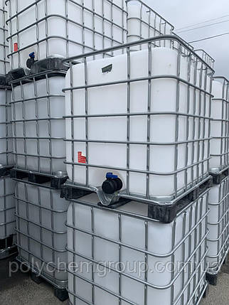 Єврокуб 1000 л IBC-контейнер, Куб Пластиковий в Обрішці 1000л, Ємність 1000 л, Куб 1000 л, фото 3