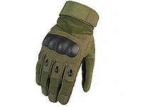 Перчатки для мужчин Oakley армейские, военные, тактические XL Зеленый Хіт продажу!