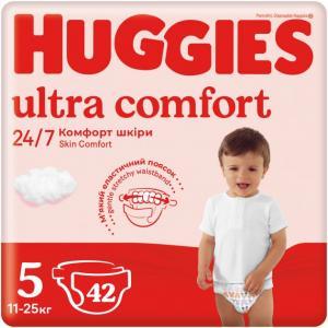 Підгузки дитячі Huggies Ultra Comfort 5 (12-22 кг) 42 шт.