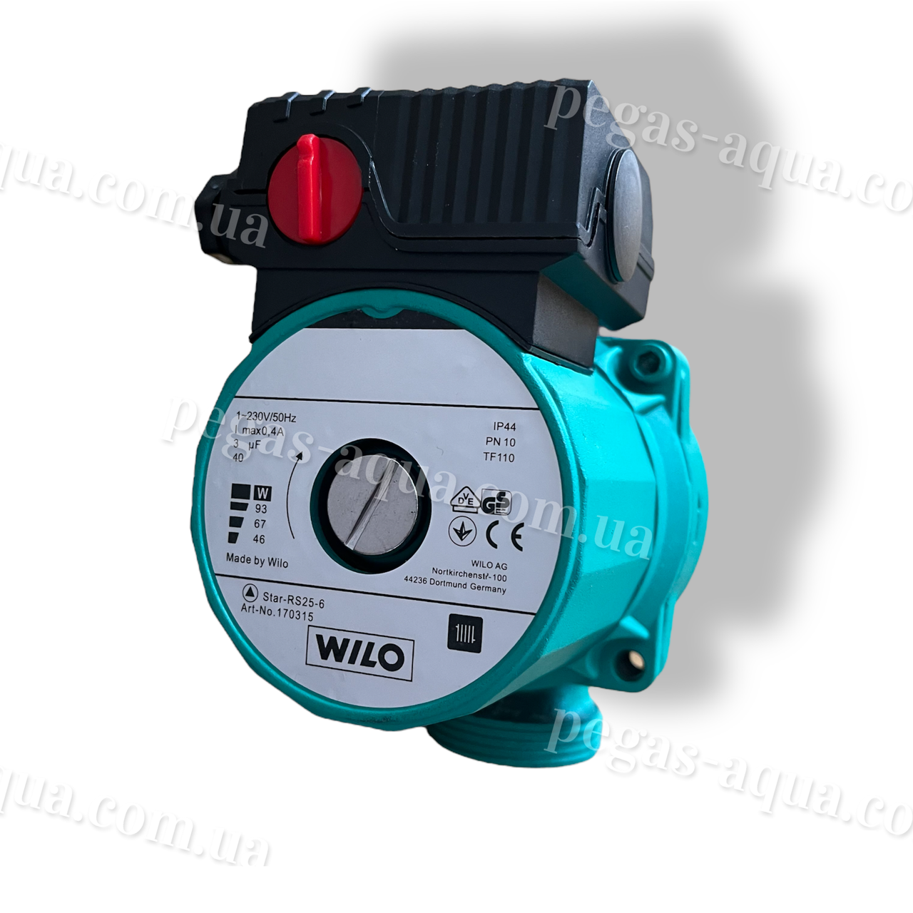 Циркуляційний насос Wilo Star-RS 25/4-130 (3 швидкості), фото 1