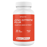 Sporter Zinc 30 citrate plus 120 caps