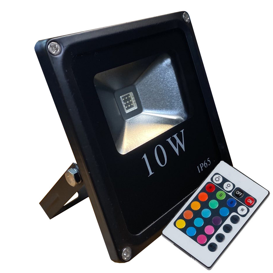 Лед прожектор RGB LED STORY 10W IP65 PREMIUM