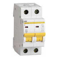 Автоматичний вимикач IEK VA47-29 2P 16A 4,5кА