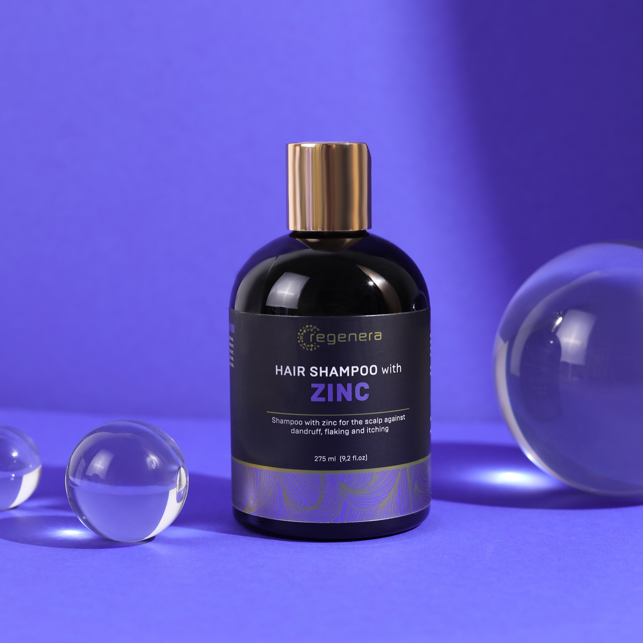 Себорегулюючий шампунь від лупи Regenera Seboregulation Hair Shampoo with Zinc ( з Цинком  ) 275 мл