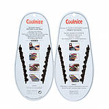 Силіконові шнурки Coolnice В01 Коричневий (vol-89), фото 2