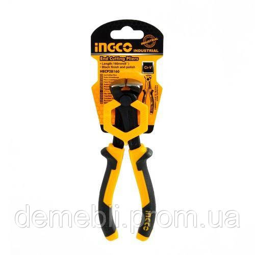 Гострозубці торцеві Master 160 мм INGCO INDUSTRIAL (HECP28160) demebli, фото 1