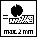 Набір! Робанка Einhell TE-PL18/82 Li — Solo + Акб 18V 2,5 Ah+зарядний:15000 об/хв, глибина 2 мм, фальца до 8 мм, фото 8