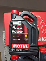 Моторна олива MOTUL / 4100 Power 15W50 / 4 л