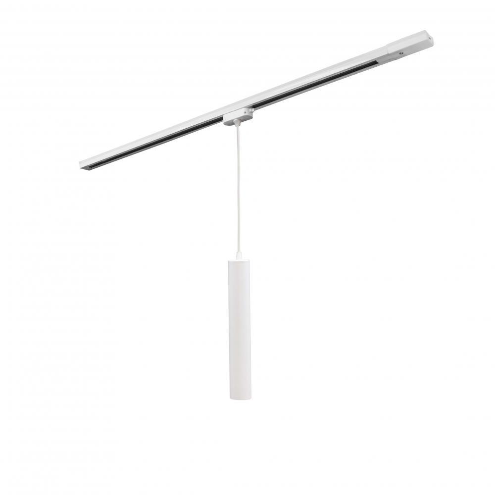 Трековий світильник підвісний Tube NT 3522W білий