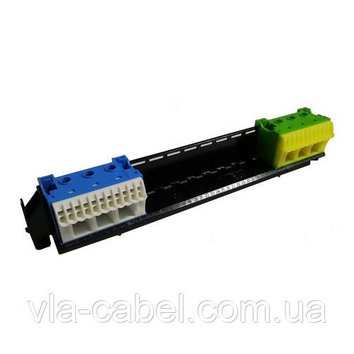 Тримач з клемами VZ461 Hager PE/N: 11xN+11xPE / 3xN+3xPE