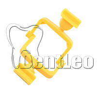 АРТИКУЛЯТОР, ПЛАСТИК ЖОВТИЙ - Flat Type 100 ШТ.