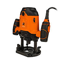 Фрезер вертикальний Tex.AC ТА-01-597, 2200 Вт, 28000об/хв, висота ходу 60 мм, 6/8/12 мм цангу demebli