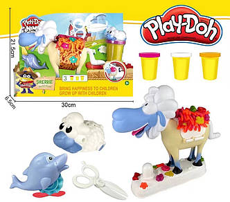 Ігровий набір для Ліпки з Пластиліну Play-Doh Стрижка веселої овечки Shearin' Sheep ( ФЕРМА PD8668)