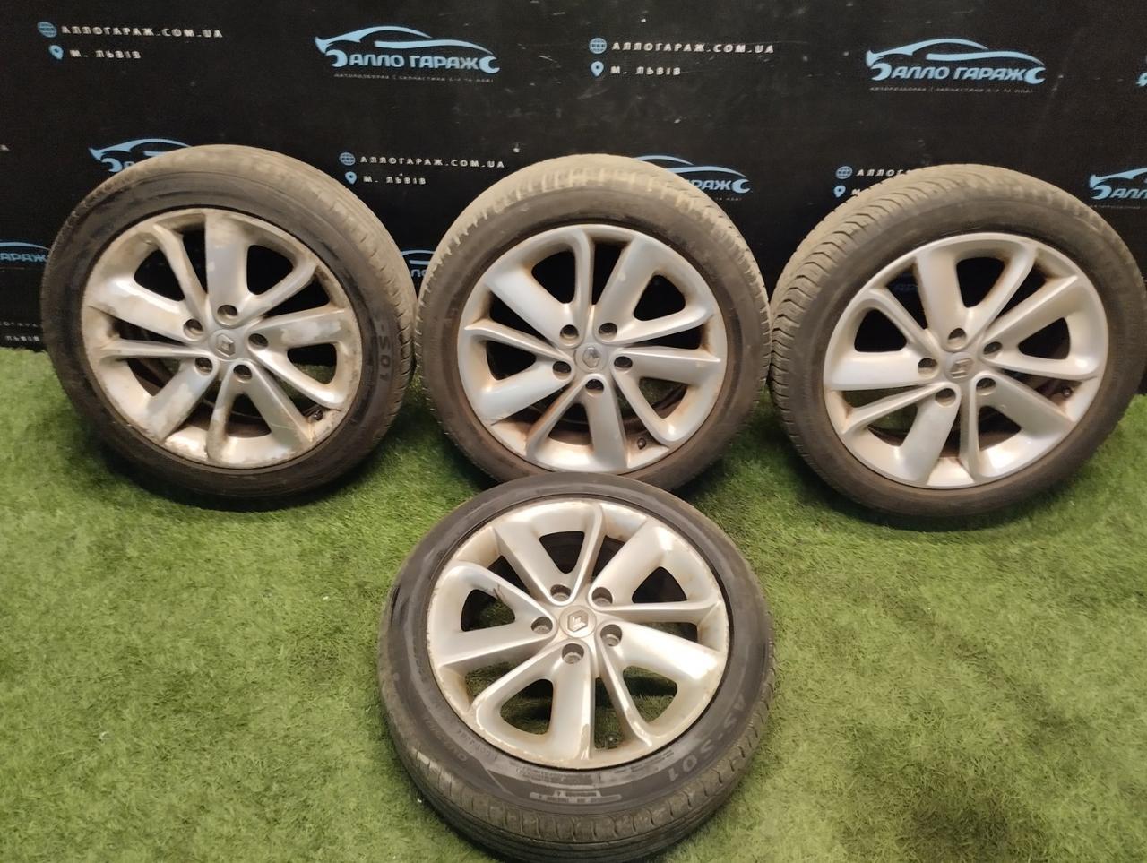 Комплект титанових дисків Renault R17, Меган 3, Сценік 3, Флюєнс, фото 1