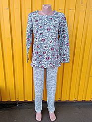 Піжама жіноча начіс норма квітів