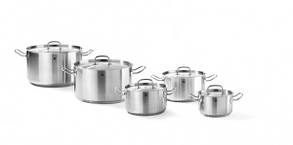 Каструля середня з кришкою Kitchen Line, 3,50 л, Ø200x(H)115 мм