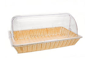 Кошик з кришкою-ковпаком 53.5х33х25 см