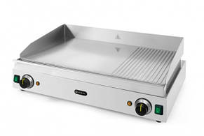 Жарочна поверхня-гриль Blue Line, 720x530x(H)250 мм - 2/3-гладка, 1/3-рифлена