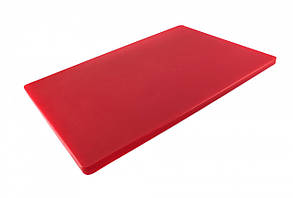 Двостороння обробна дошка LDPE, 600 × 400 × 20 мм, червона