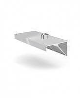 Діагональна витяжка настінна, 1200x700x (H)450 мм