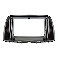 Переходная рамка 10" Lesko для Mazda CX-5 2012-2016 (7341) Black KU_22