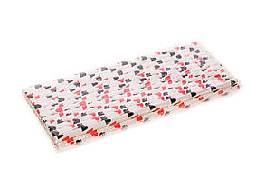 Трубочка для коктейлю паперова, покер 6 × 200 мм