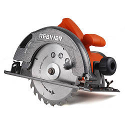 Дискова пила 185 мм, 2250 Вт Rebiner RCS-2250 циркулярна пила