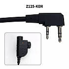 Тангента, Кнопка PTT для рацій Kenwood, Baofeng ZP125-KEN Military (2-PIN), фото 6