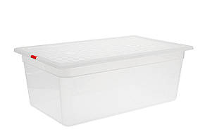 Контейнер для зберігання з кришкою поліпропілен 1/1 24 л 200 мм