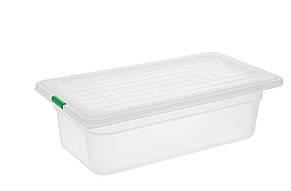 Контейнер для зберігання з кришкою поліпропілен 1/3 3 л 100 мм