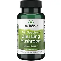 Гриб Чжу Линг Swanson Zhu Ling Mushroom 400 мг 60 капс.