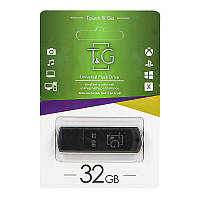 Флеш-накопитель 32 GB T&G 011 Black для хранения и передачи информации KU_22