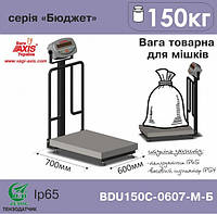 Весы товарные для взвешивания мешков BDU150С-0607-М Б Бюджет