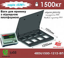 Ваги для приямка з відкидною платформою 4BDU1500-1212ВП-Е