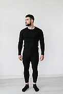 Термобілизна Term унісекс, жіноча і чоловіча чорна, фото 3