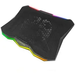 Підставка під ноутбук Esperanza EGC110 Xalok Black RGB