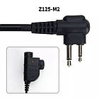 Кнопка PTT, тангента для рацій Моторолу Motorola ZP125-M2 (2-PIN конектор), фото 2