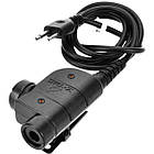 Кнопка PTT, тангента для рацій Моторолу Motorola ZP125-M2 (2-PIN конектор), фото 4