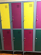 Шафа для одягу металева ШОМ-400/4/8, фото 6