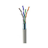 Кабель сетевой ЗЗЦМ 5e F/UTP 4x2x24 AWG (k) внутренний с экраном 7091000 72566