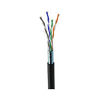 Провод ЗЗКМ 5e F/UTP PE 4x2x24 AWG(k) внешний с экраном 7091002 72567