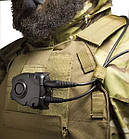 Тангента, кнопка PTT для рацій Motorola Talkabout Z112-M1 (1-PIN конектор), фото 7