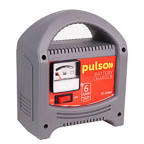 Зарядний пристрій для акумулятора PULSO BC-20860 12 V / 6 A / 20-80AHR, фото 1