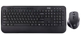 Комплект бездротової клавіатура + миша ERGO KM-710WL