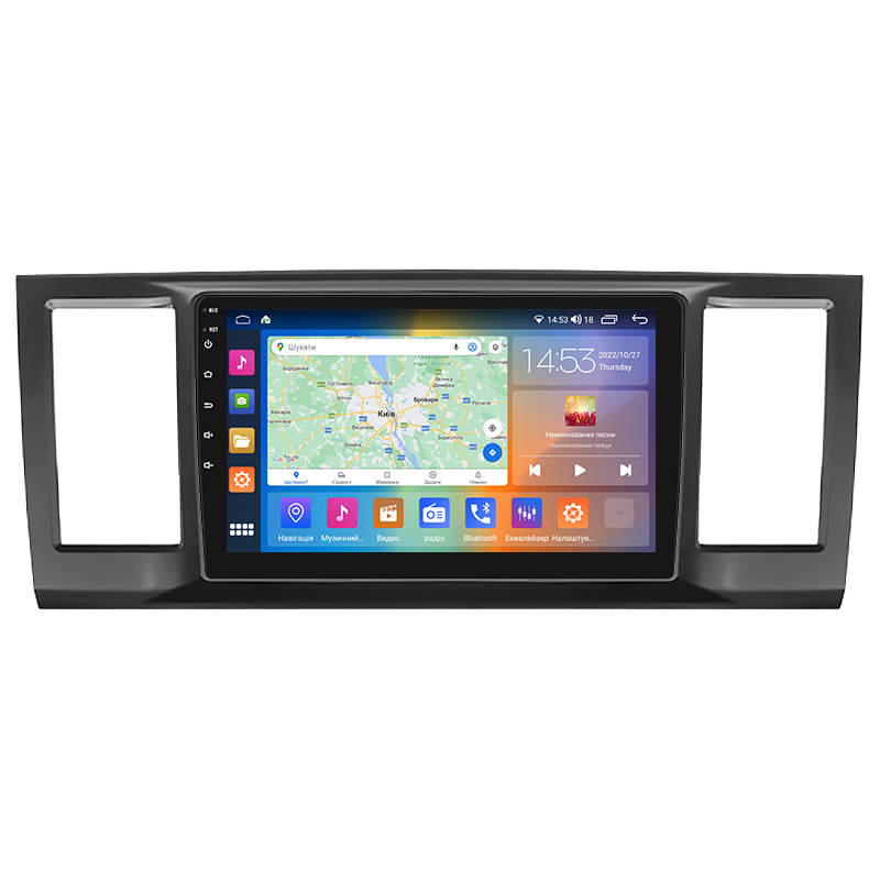 Штатна магнітола 9" Lesko для Volkswagen Caravelle T6 2015-2020 2/32Gb CarPlay 4G Wi-Fi GPS Prime Вольксв 7 шт.