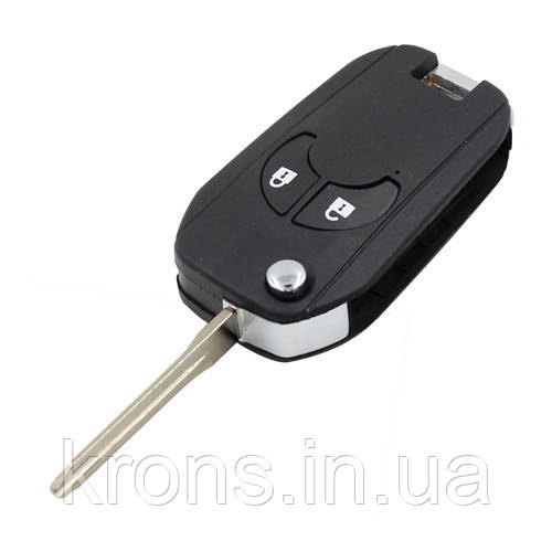 Викидний ключ, корпус під чип, 2 кн, Nissan Qashqai Cube Micra, NSN14